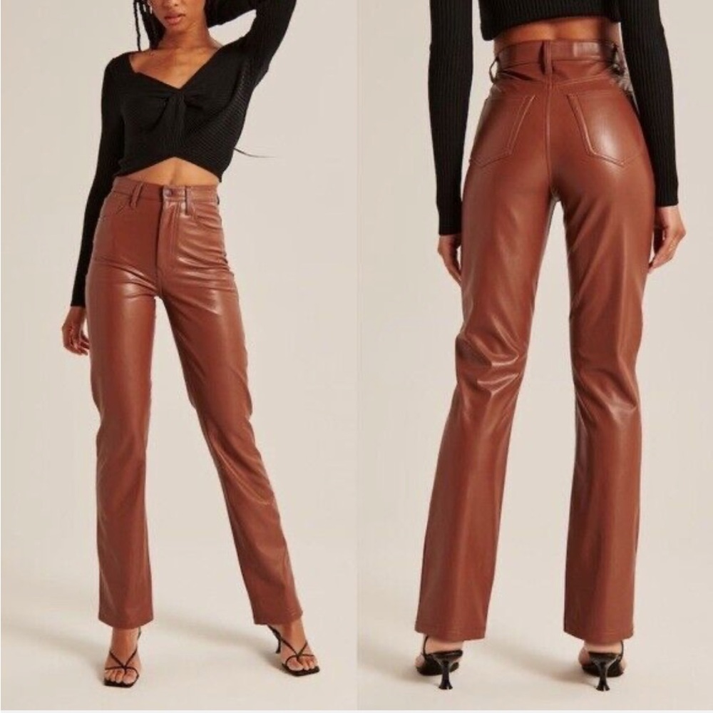 Abercrombie & Fitch The 90s Straight Ultra High Rise